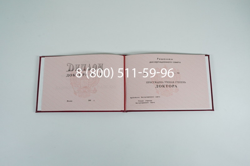 Заказать Диплом доктора наук 1995-2006 года в Уфе
