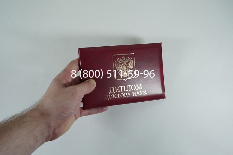 Диплом доктора наук 2007 в Уфе
