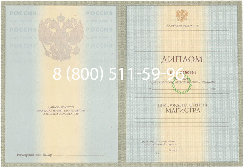 Купить Диплом магистра 2003-2009 годов в Уфе