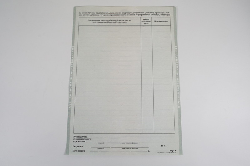 Диплом о начальном образовании  2010-2026 годов в Уфе