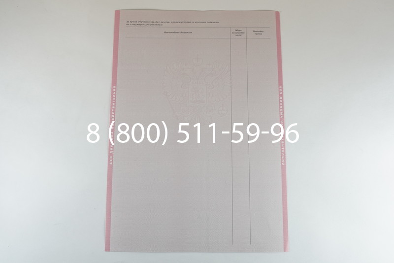 Диплом о среднем образовании 2003-2006 годов в Уфе