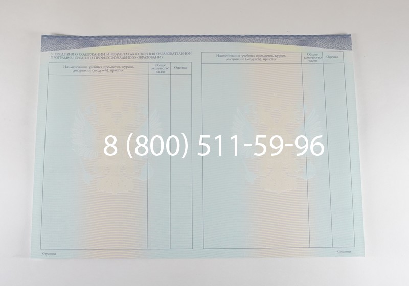 Диплом о среднем образовании (Спецбланк) 2014-2026 года в Уфе