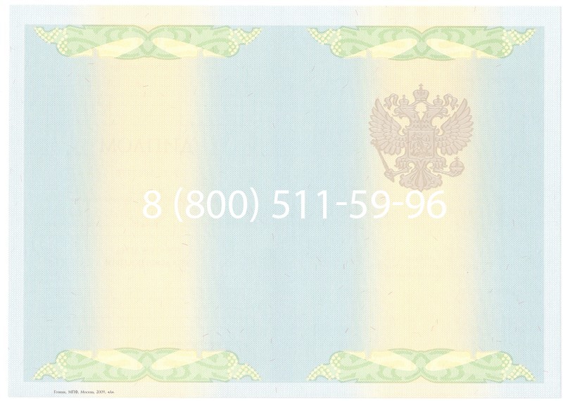 Купить Диплом о высшем образовании 2010-2011 годов в Уфе