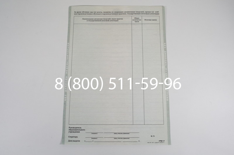 Диплом ПТУ 2014-2026 года в Уфе