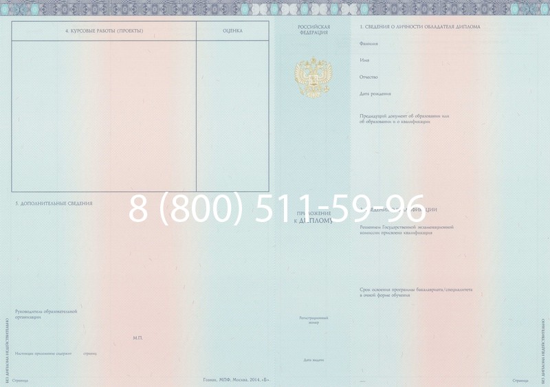 Заказать Диплом специалиста 2014-2026 года в Уфе