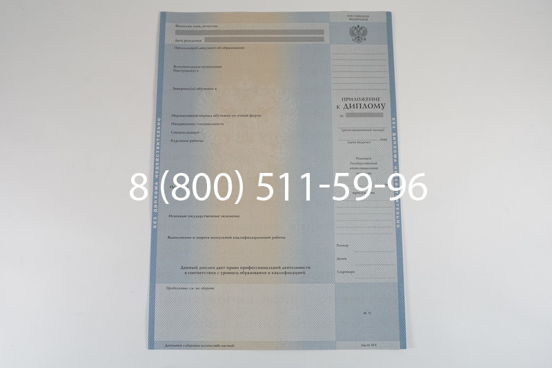 Диплом специалиста 2003-2009 годов в Уфе