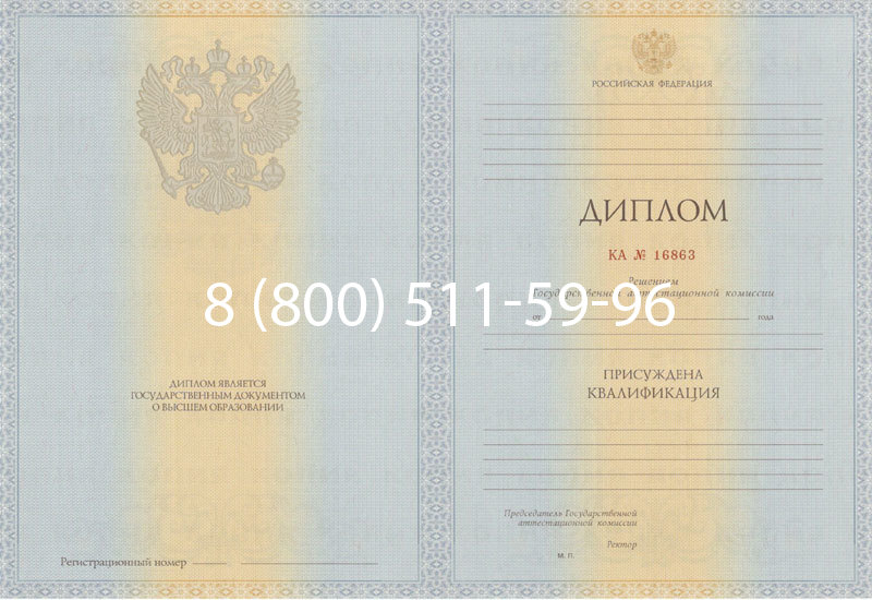 Купить Диплом специалиста 2012-2013 годов в Уфе