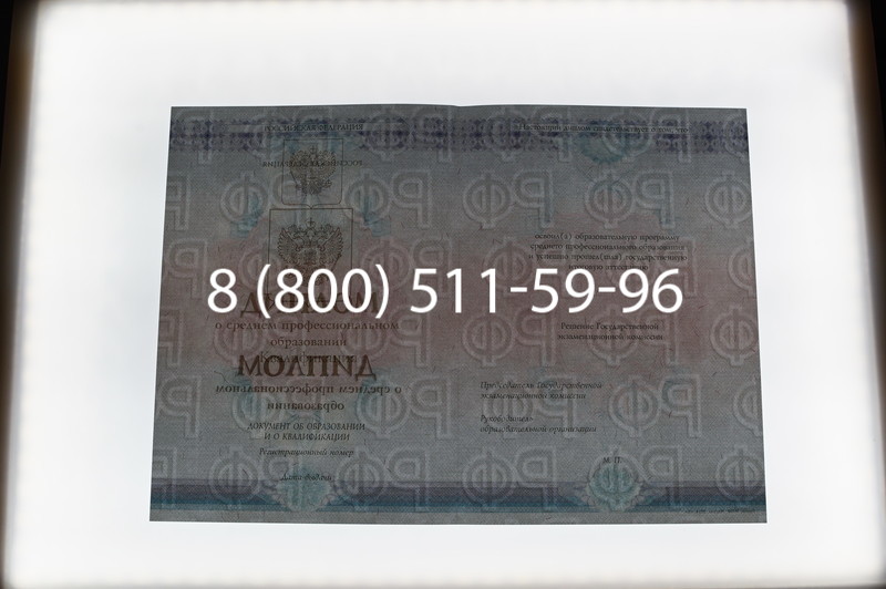 Заказать Диплом техникума 2014-2026 года в Уфе