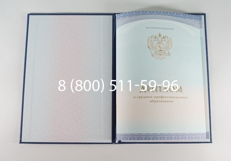 Заказать Диплом техникума (Спецбланк) 2014-2026 года в Уфе