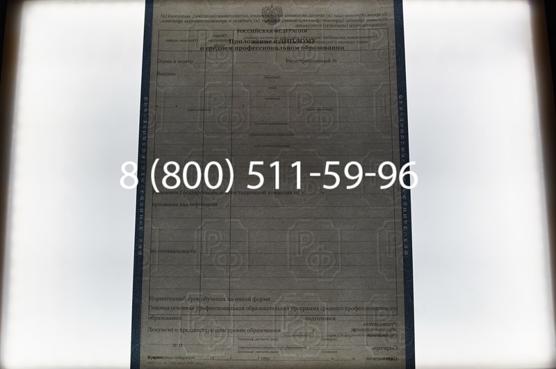 Заказать Диплом техникума 2011-2013 годов в Уфе