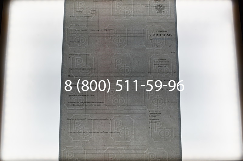 Заказать Диплом училища 2007-2009 годов в Уфе